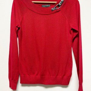 Red Cotton Knit Horse